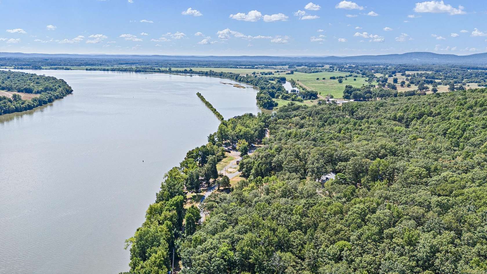 22.9 Acres of Land with Home for Sale in Morrilton, Arkansas