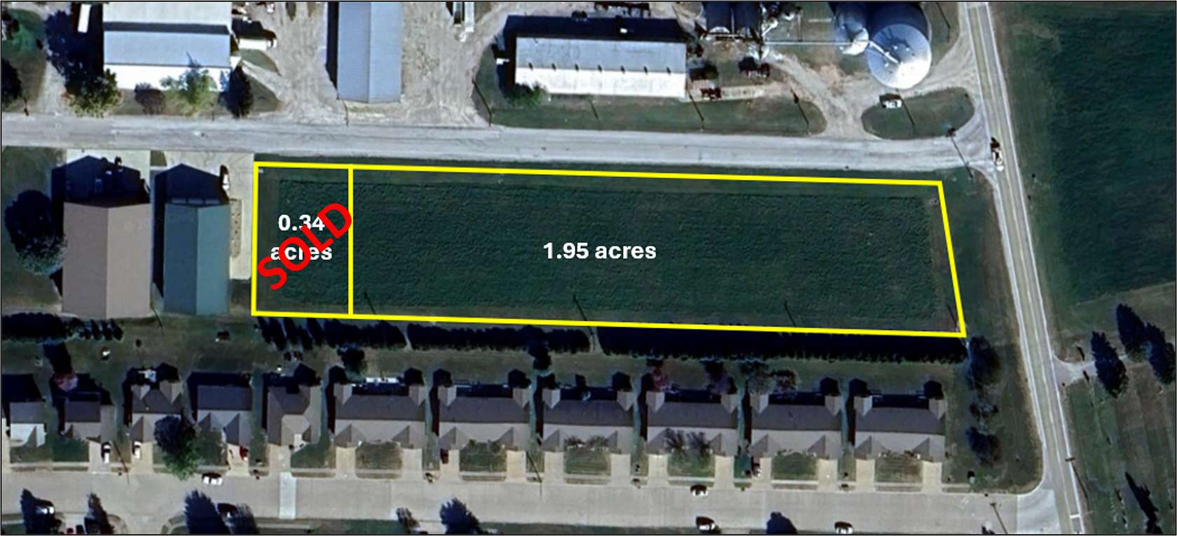 2 Acres of Commercial Land for Sale in Durant, Iowa