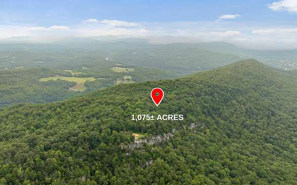 1,075 Acres of Recreational & Residential Land for Sale in Harriman, Tennessee