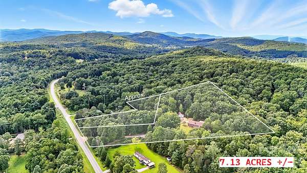 7.13 Acres of Land with Home for Sale in Morganton, North Carolina