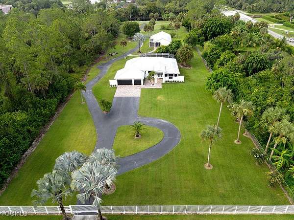 2.28 Acres of Residential Land with Home for Sale in Naples, Florida