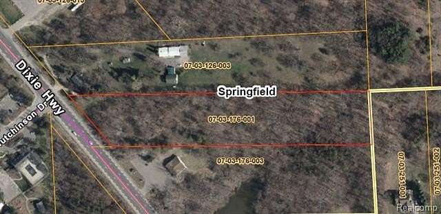 4.4 Acres of Commercial Land for Sale in Springfield Township, Michigan