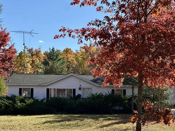 2.5 Acres of Residential Land with Home for Sale in Grayling, Michigan