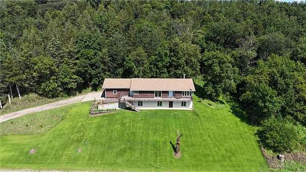 5 Acres of Residential Land with Home for Sale in Sacred Heart, Minnesota