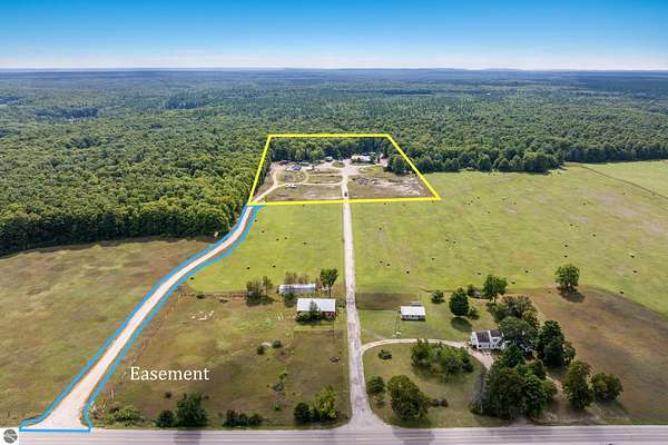 11.7 Acres of Improved Commercial Land for Sale in Lake Ann, Michigan
