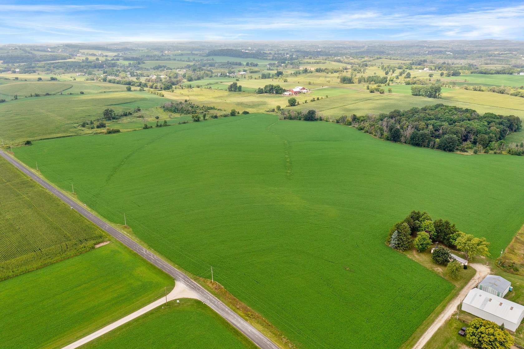 40 Acres of Agricultural Land for Sale in Kewaskum, Wisconsin