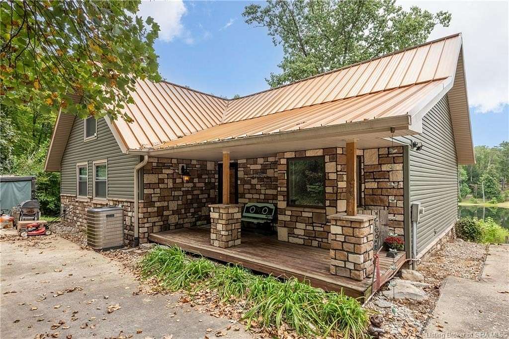 3.1 Acres of Residential Land with Home for Sale in Otisco, Indiana