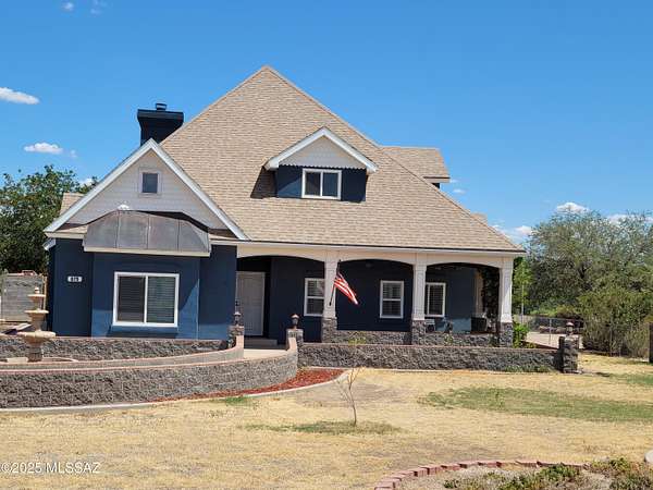 2.57 Acres of Residential Land with Home for Sale in Pima, Arizona