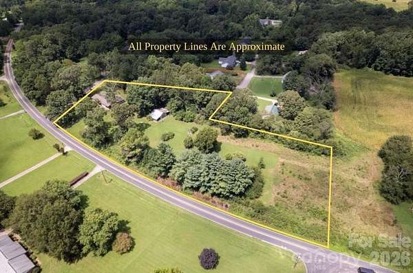 3.28 Acres of Land with Home for Sale in Shelby, North Carolina