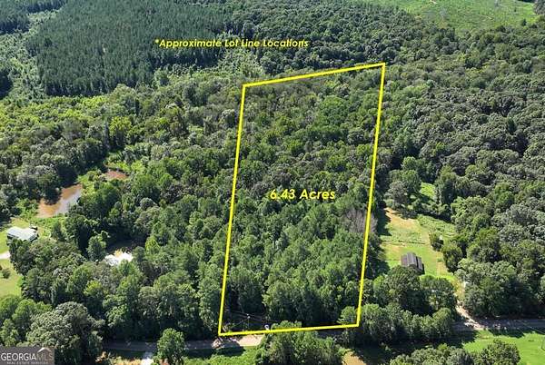 6.43 Acres of Land for Sale in Danielsville, Georgia
