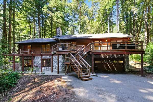 2.7 Acres of Residential Land with Home for Sale in Woodside, California