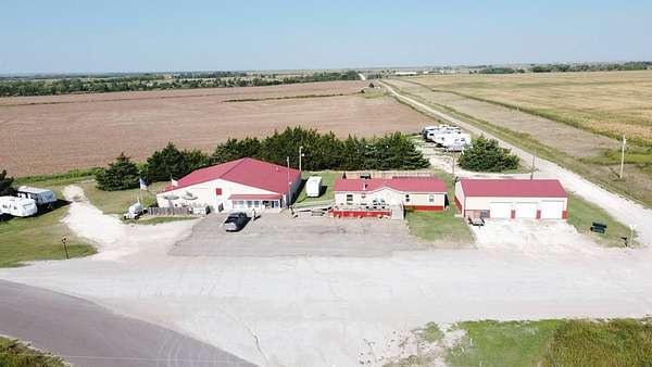 2.2 Acres of Residential Land with Home for Sale in Stockton, Kansas