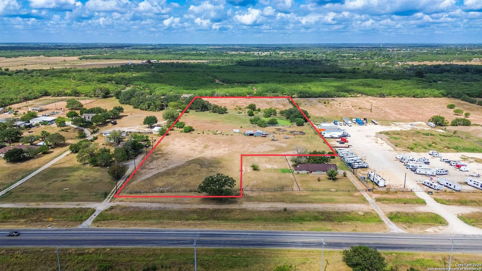 8.82 Acres of Mixed-Use Land for Sale in Von Ormy, Texas
