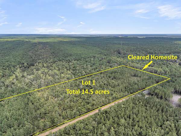 14.6 Acres of Recreational Land for Sale in McClellanville, South Carolina