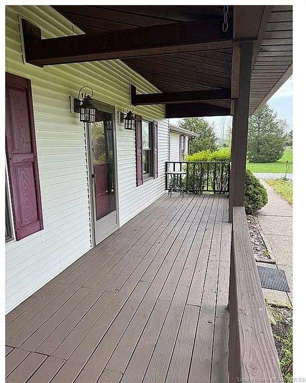 14 Acres of Land with Home for Sale in Marysville, Indiana