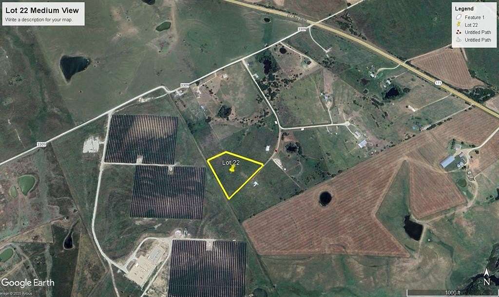 4.38 Acres of Land for Sale in Hubbard, Texas