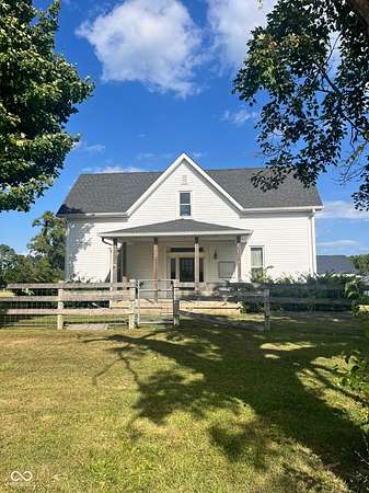 8.9 Acres of Land with Home for Sale in Danville, Indiana