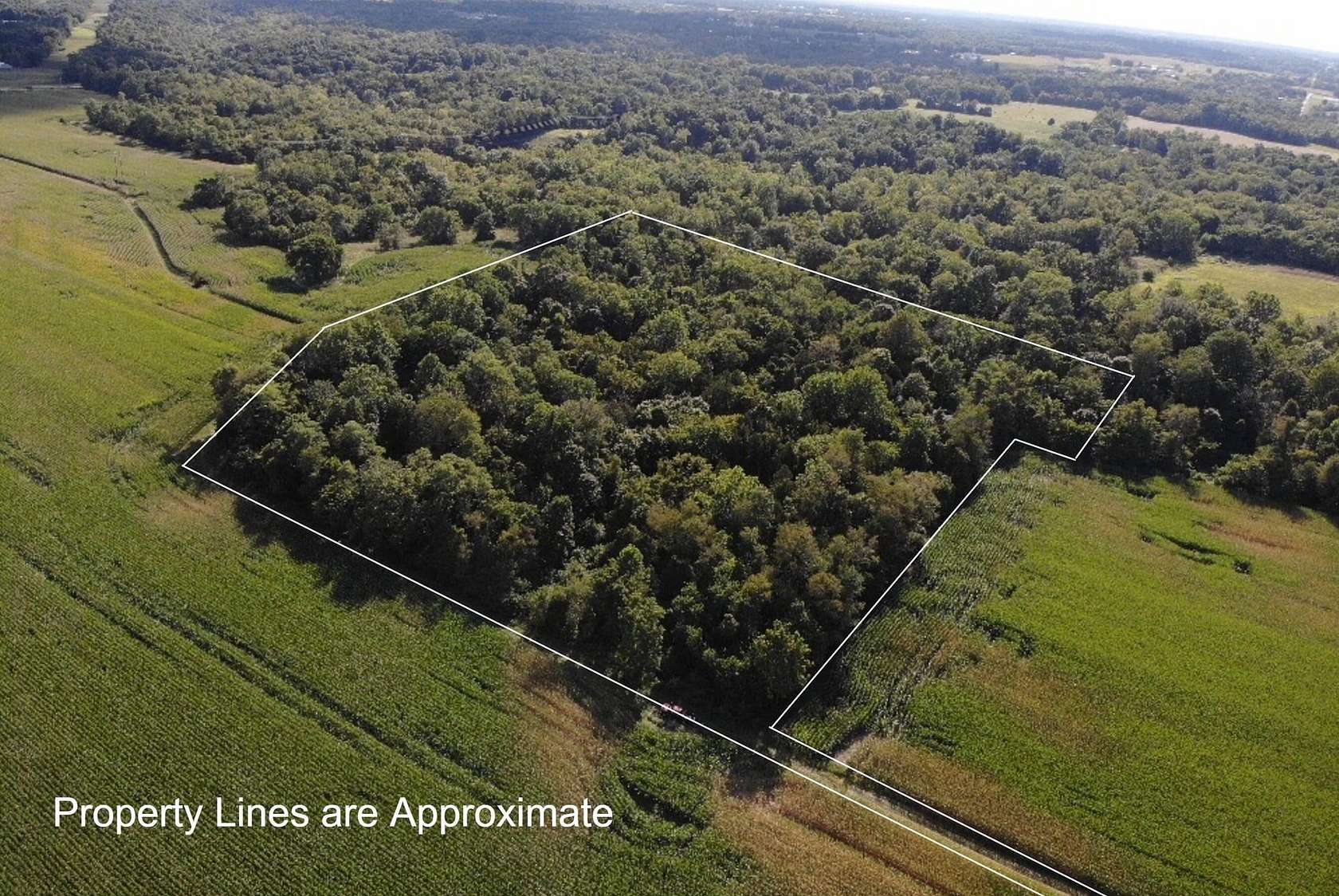 15.5 Acres of Recreational Land for Sale in Vevay, Indiana