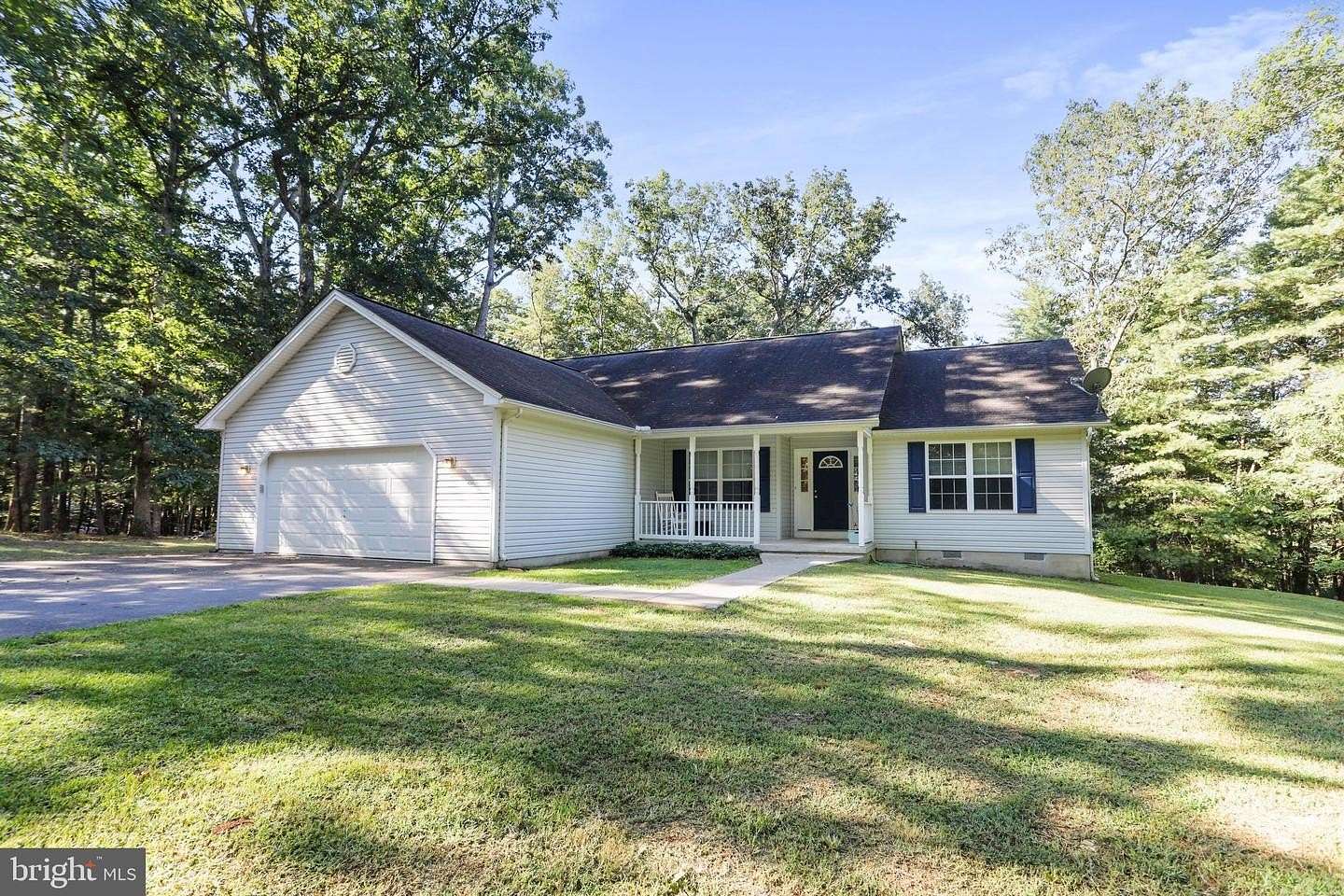 5.36 Acres of Residential Land with Home for Sale in Berkeley Springs, West Virginia