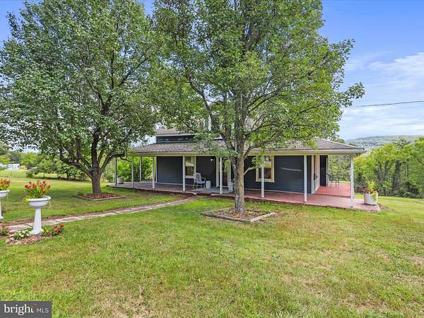 3.8 Acres of Residential Land with Home for Sale in Flintstone, Maryland