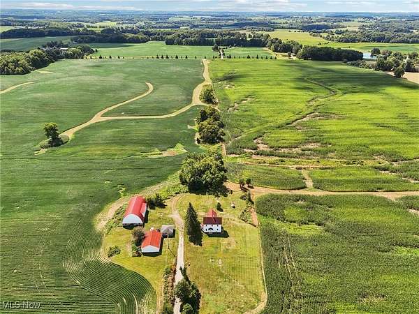 160 Acres of Land with Home for Sale in Marshallville, Ohio