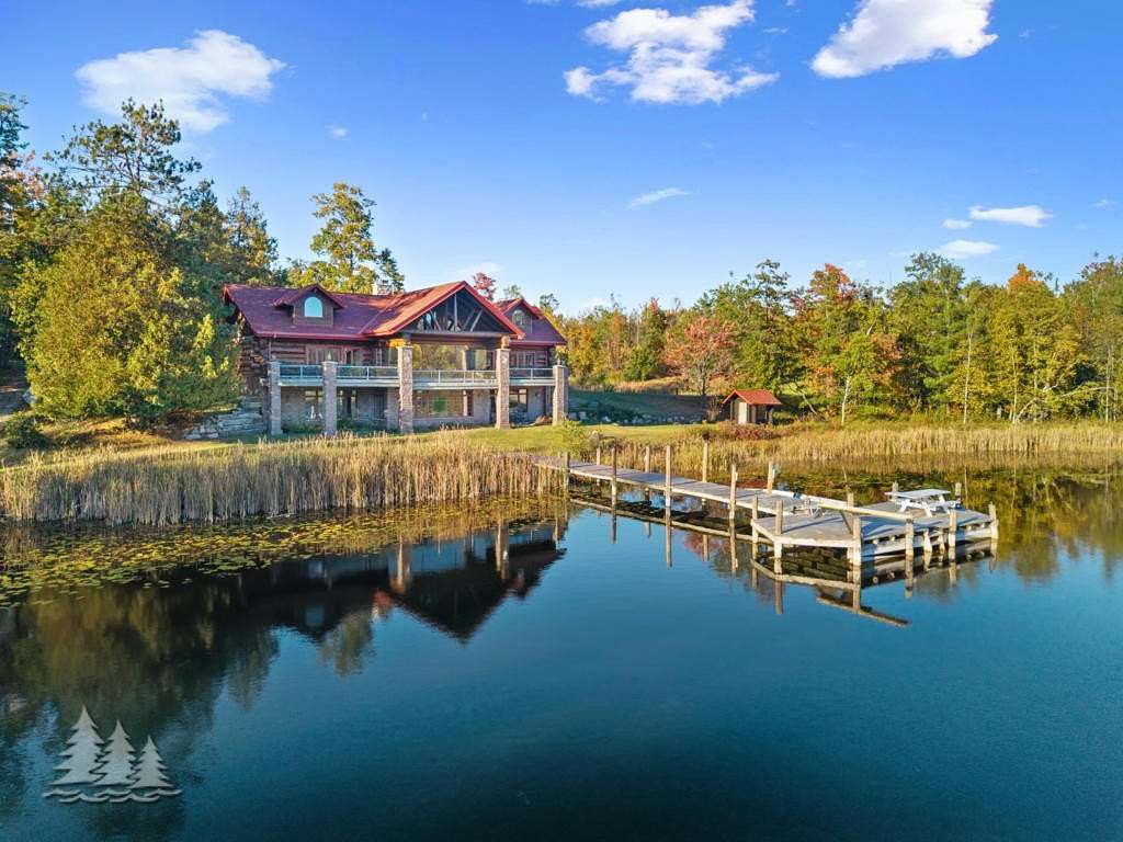 114 Acres of Recreational Land with Home for Sale in Lewiston, Michigan