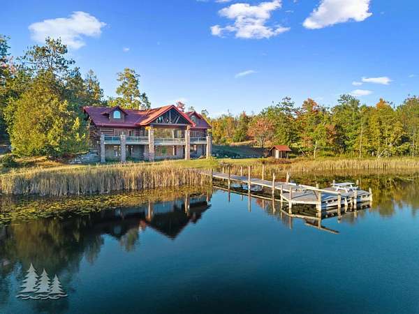 114 Acres of Recreational Land with Home for Sale in Lewiston, Michigan