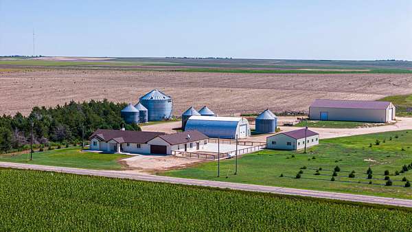 160 Acres of Agricultural Land with Home for Sale in Otis, Colorado