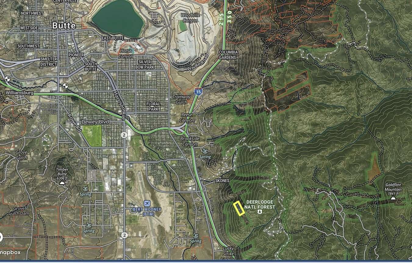 20.6 Acres of Land for Sale in Butte, Montana