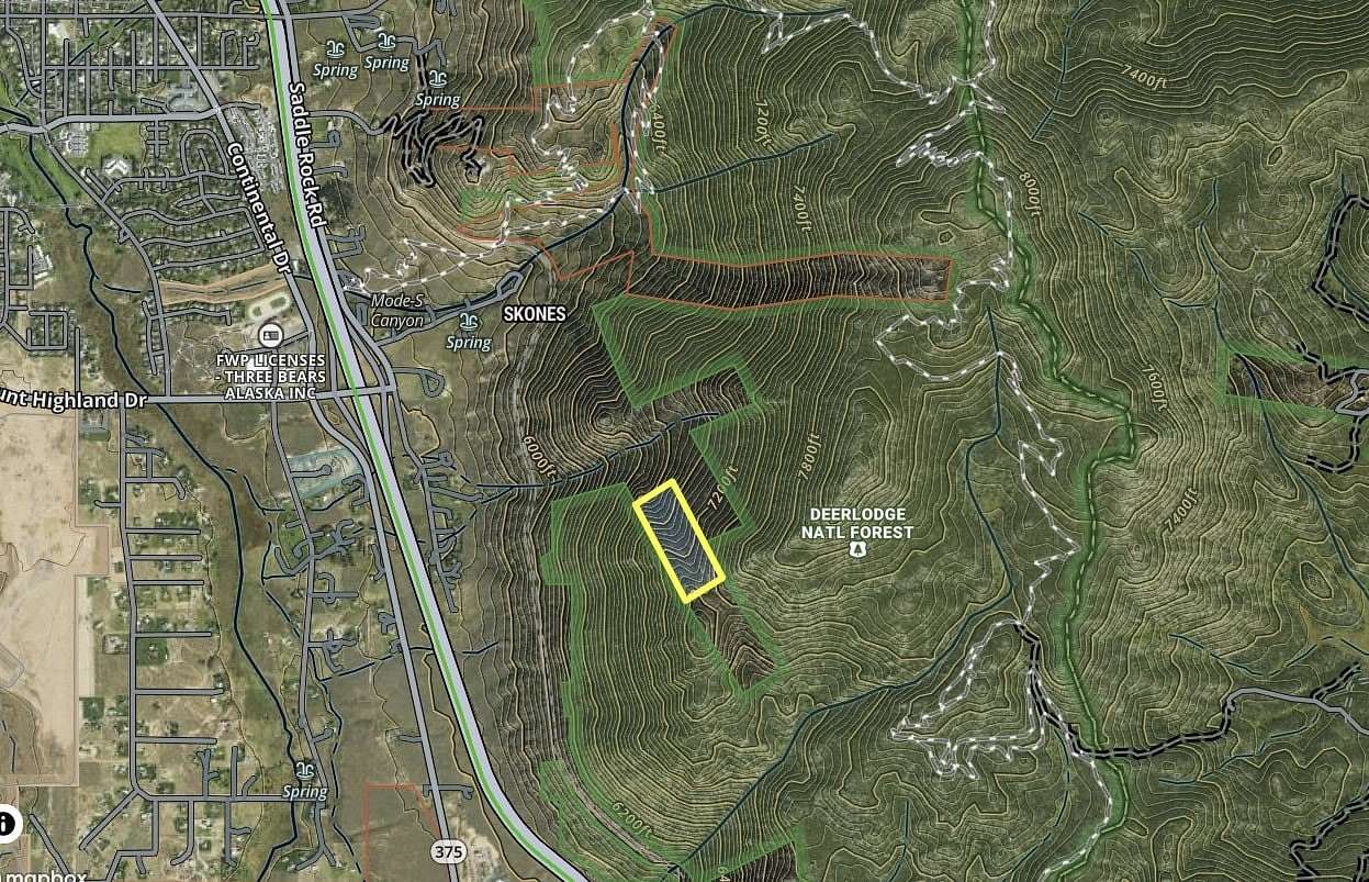 20.6 Acres of Land for Sale in Butte, Montana
