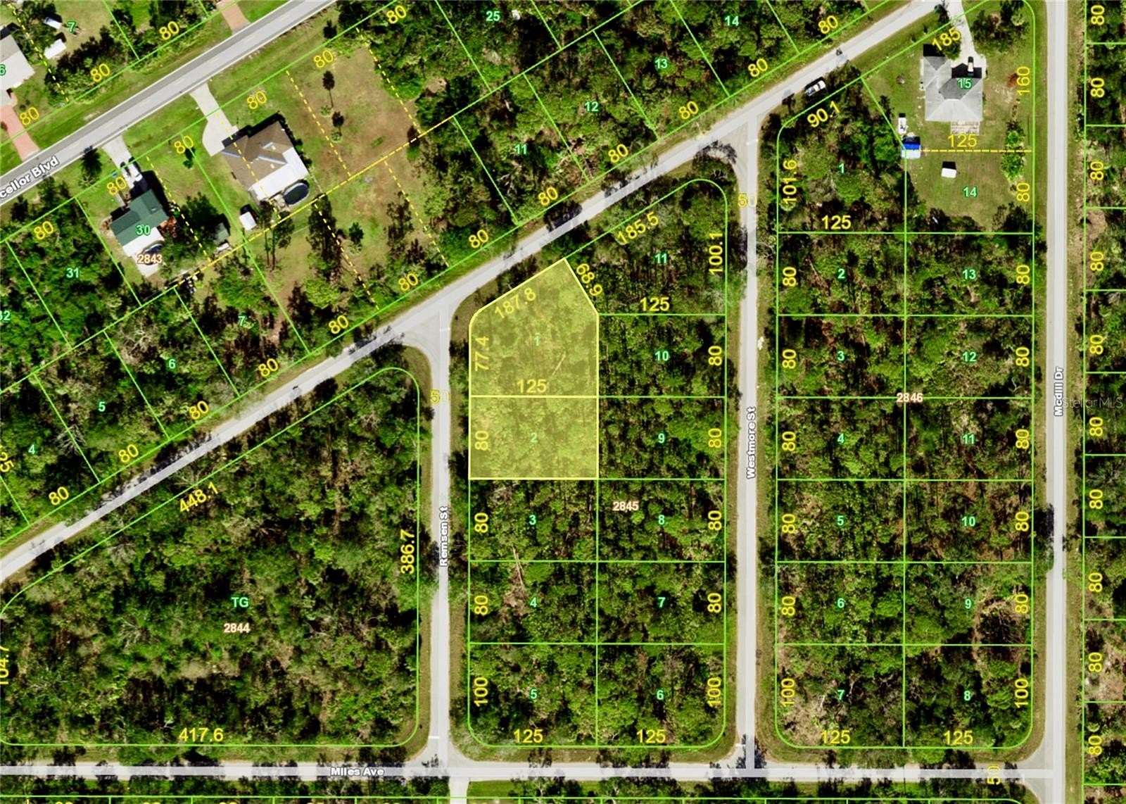 0.53 Acres of Land for Sale in Port Charlotte, Florida