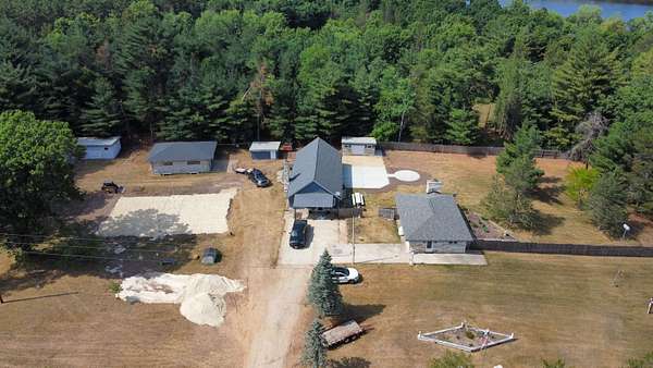 20 Acres of Recreational Land with Home for Sale in Mauston, Wisconsin