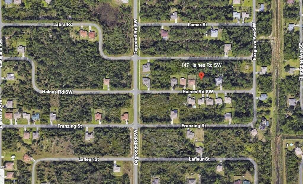 Residential Land for Sale in Palm Bay, Florida