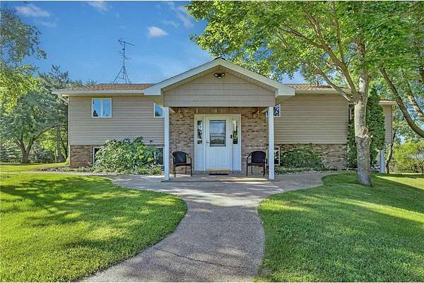 3.17 Acres of Residential Land with Home for Sale in New London, Minnesota