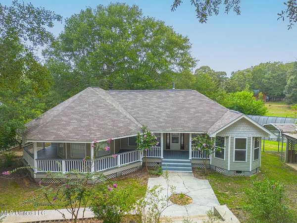 10 Acres of Land with Home for Sale in Perkinston, Mississippi