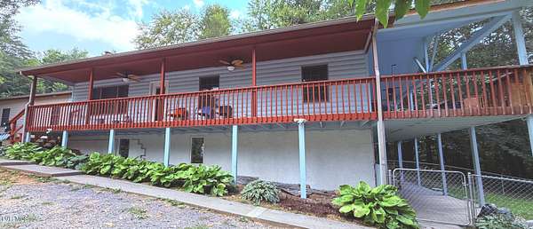 42 Acres of Recreational Land with Home for Sale in Bluff City, Tennessee