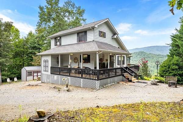 2.3 Acres of Land with Home for Sale in Hayesville, North Carolina