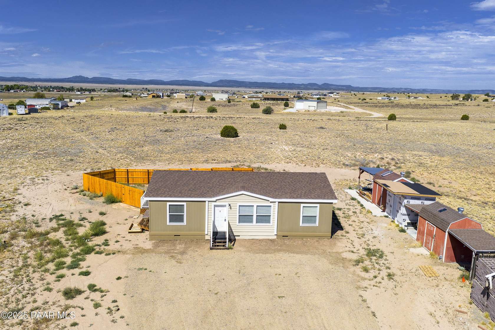 4.59 Acres of Residential Land with Home for Sale in Paulden, Arizona