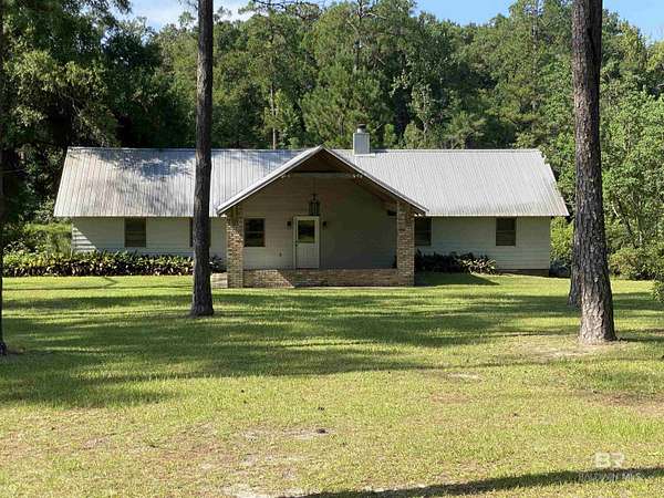 48 Acres of Recreational Land with Home for Sale in Brewton, Alabama