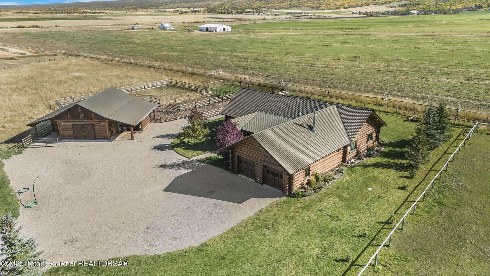 4 Acres of Residential Land with Home for Sale in Driggs, Idaho