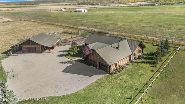 4 Acres of Residential Land with Home for Sale in Driggs, Idaho