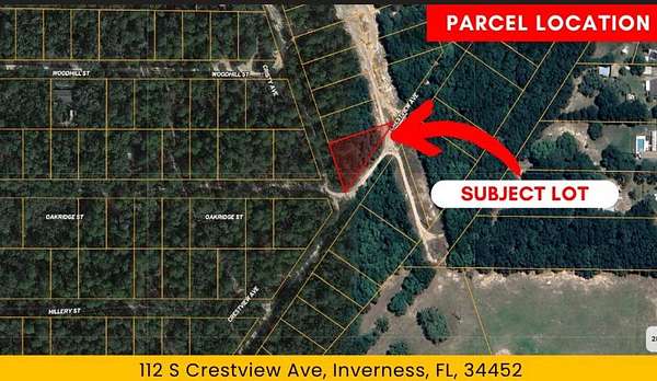 0.3 Acres of Residential Land for Sale in Inverness, Florida