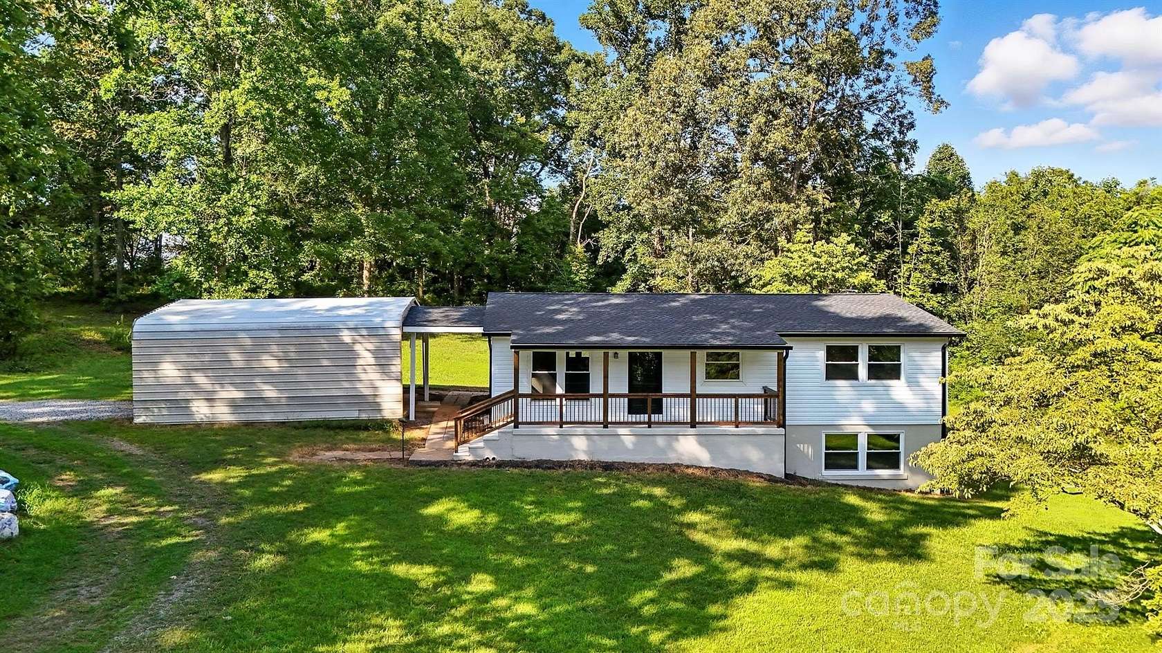 3.28 Acres of Residential Land with Home for Sale in Lawndale, North Carolina