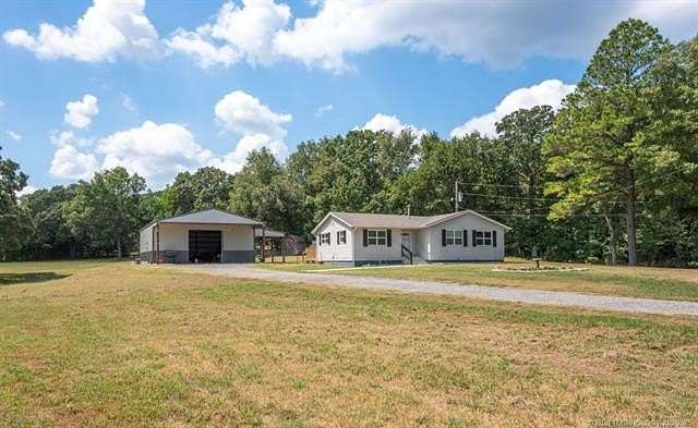 2 Acres of Residential Land with Home for Sale in Mounds, Oklahoma