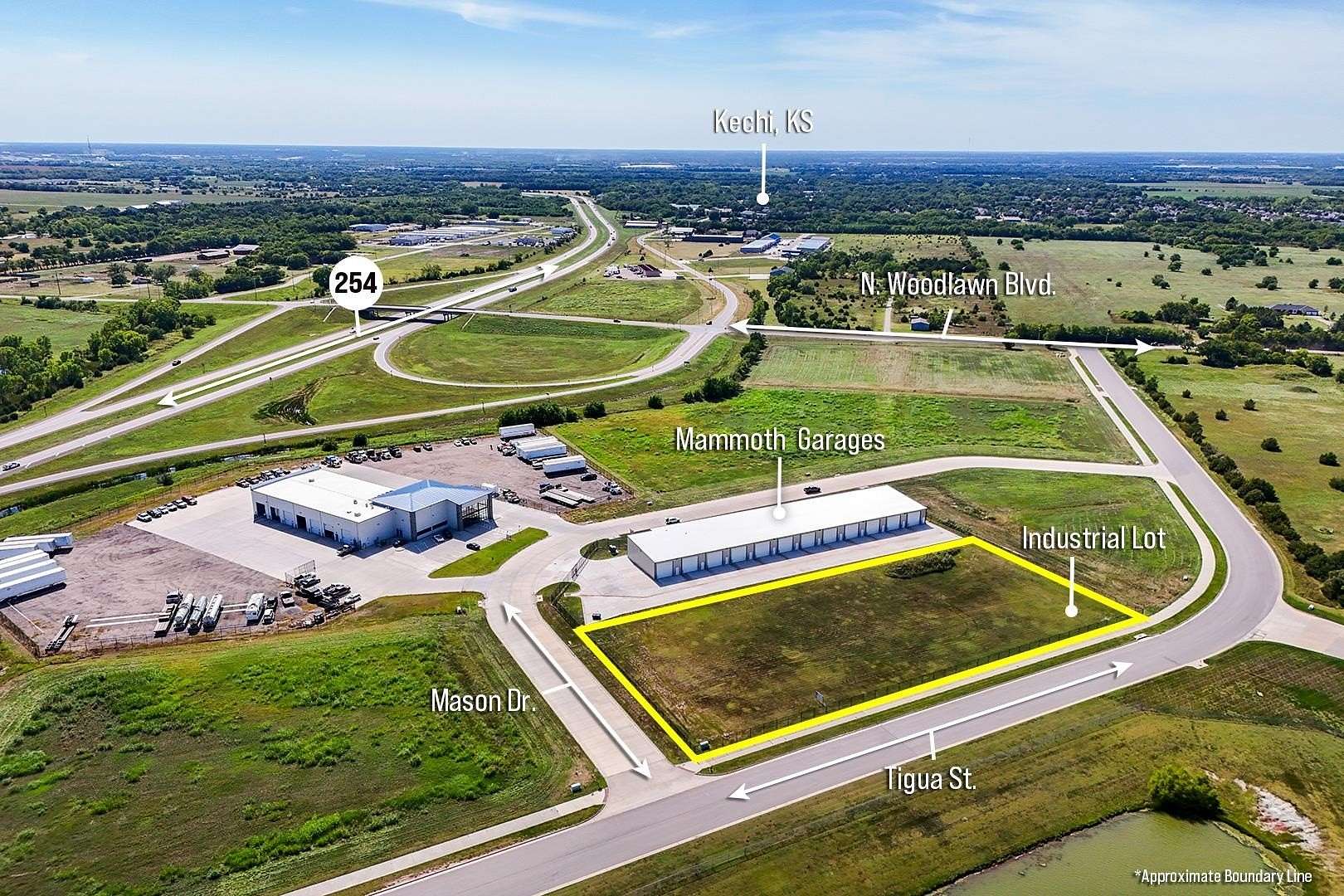1.7 Acres of Commercial Land for Sale in Kechi, Kansas