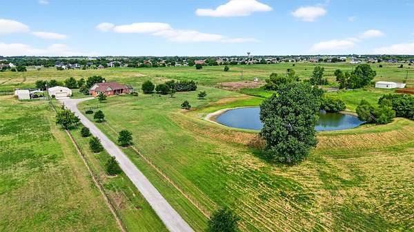 10 Acres of Land with Home for Sale in Gunter, Texas