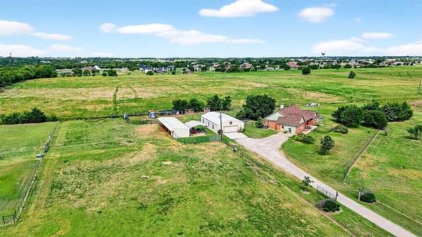 7 Acres of Land with Home for Sale in Gunter, Texas