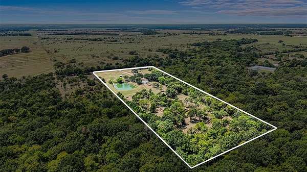 10 Acres of Land with Home for Sale in Terrell, Texas