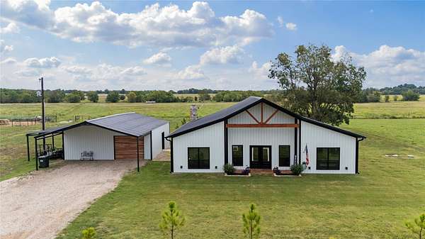 120 Acres of Land with Home for Sale in Brookston, Texas