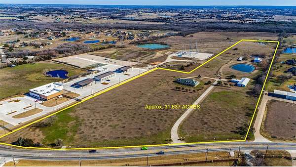31.6 Acres of Mixed-Use Land for Sale in Forney, Texas